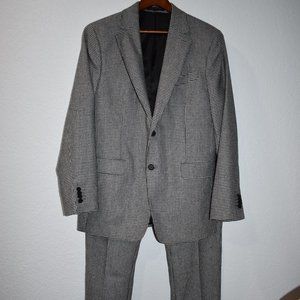 Banana Republic Houndstooth Jacket Pants Suit Set MENS 40R 34x32